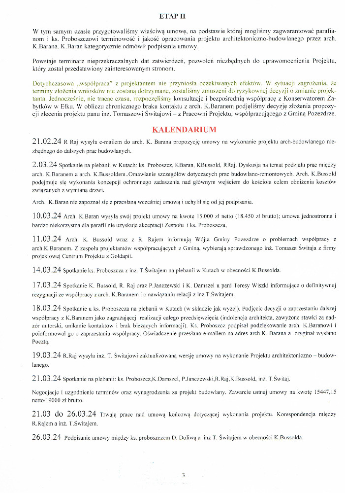 kalendarium 2, etap 2, kuty, dotacja,