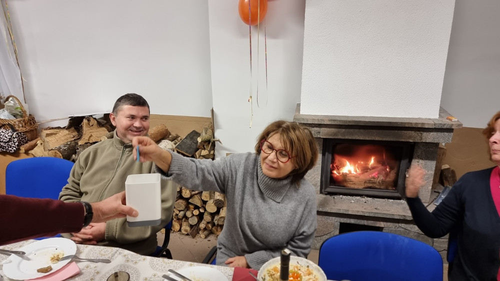 niebieska karteczka, zabawa, losowanie, andrzejki, kuty, mazury,