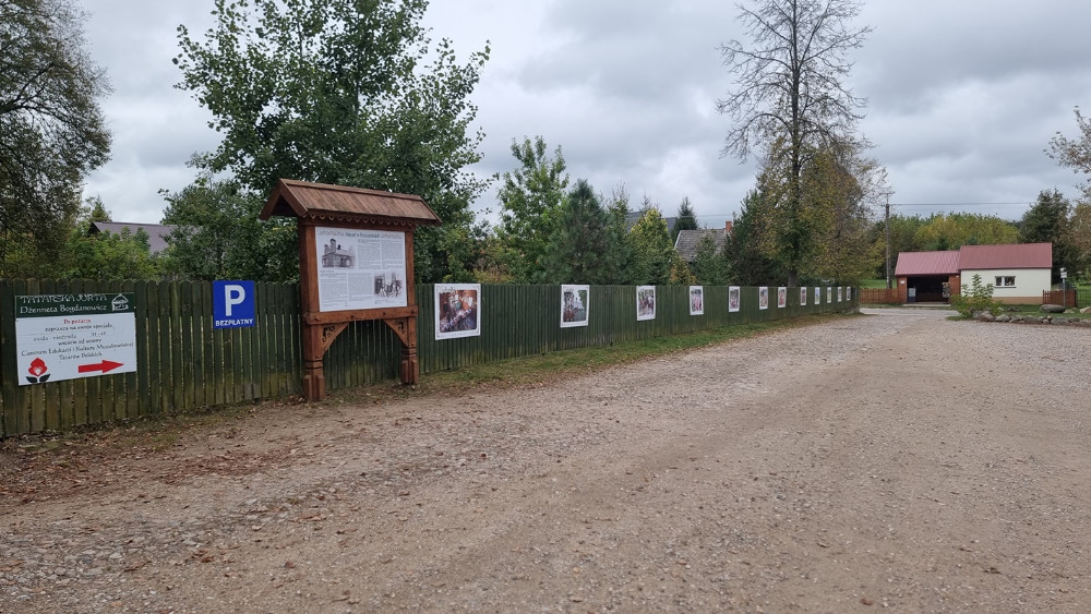 parking, meczet, kruszyniany,