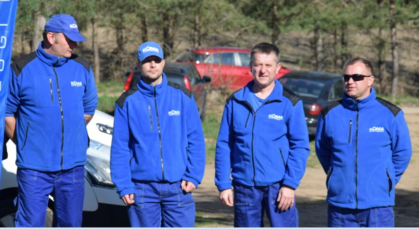 koma, pracownicy, odbiór śmieci