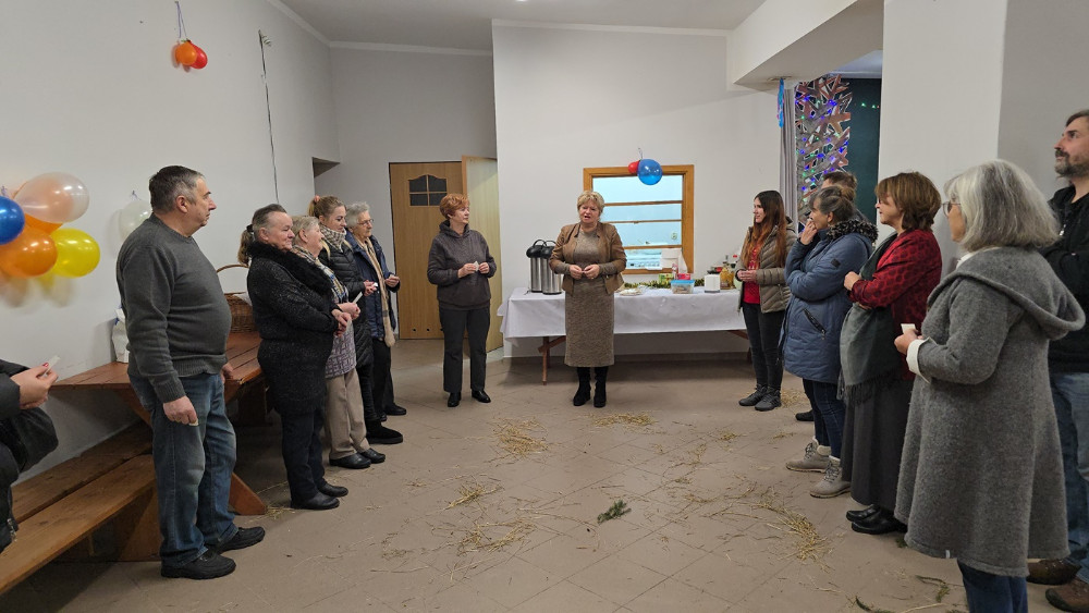 przemowa, sołtys, opłatek,