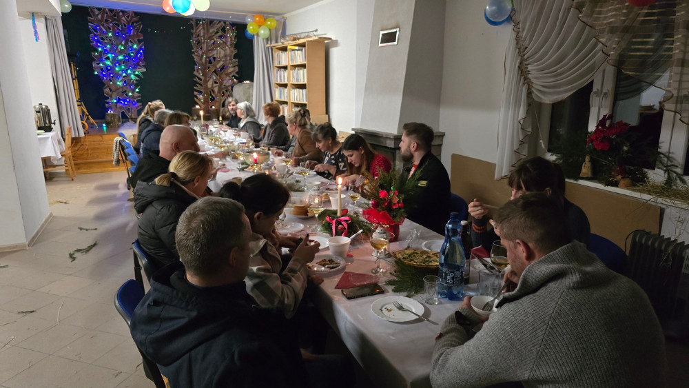 uroczysta kolacja, wigilia, mieszkańcy kuty, mazurzy,