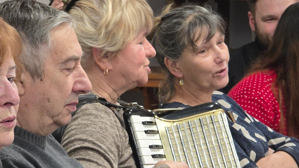 beata, teresa, janek, irena, kolędowanie,