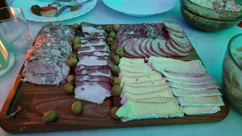 wędliny, deska serów, deska wędlin,